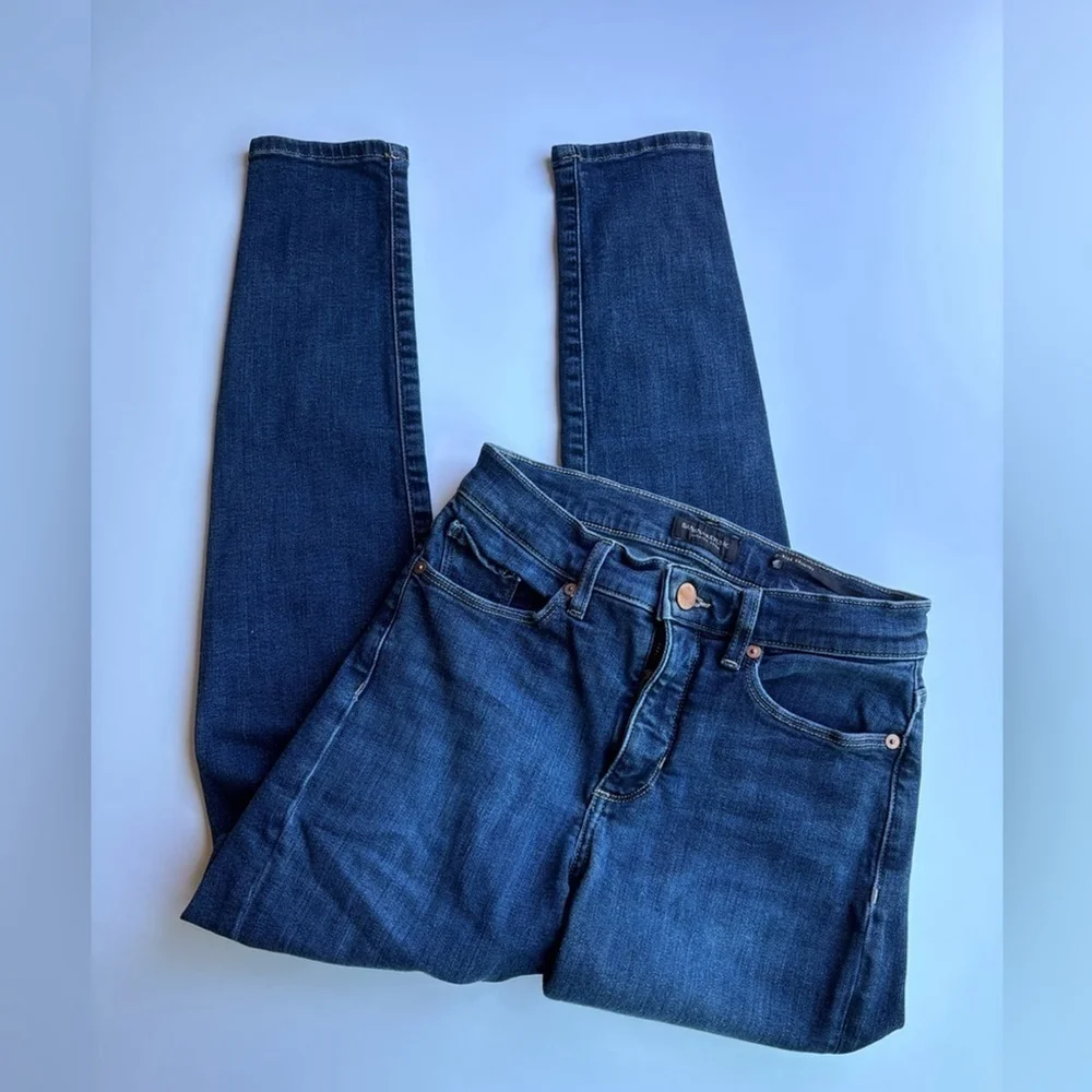 Banana Republic high-rise skinny jeans size 25. - Picture 1 of 6